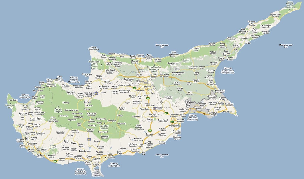 street kart over peyia Kypros