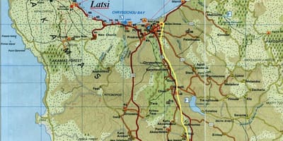 Kart av latchi Kypros